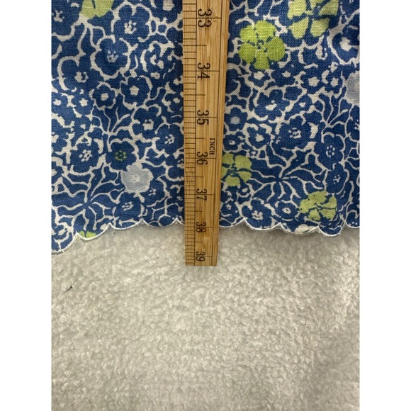 So Blue Sigrid Olsen Sleeveless Dress Women's Blue Multi Floral Size 12 - Picture 4 of 12